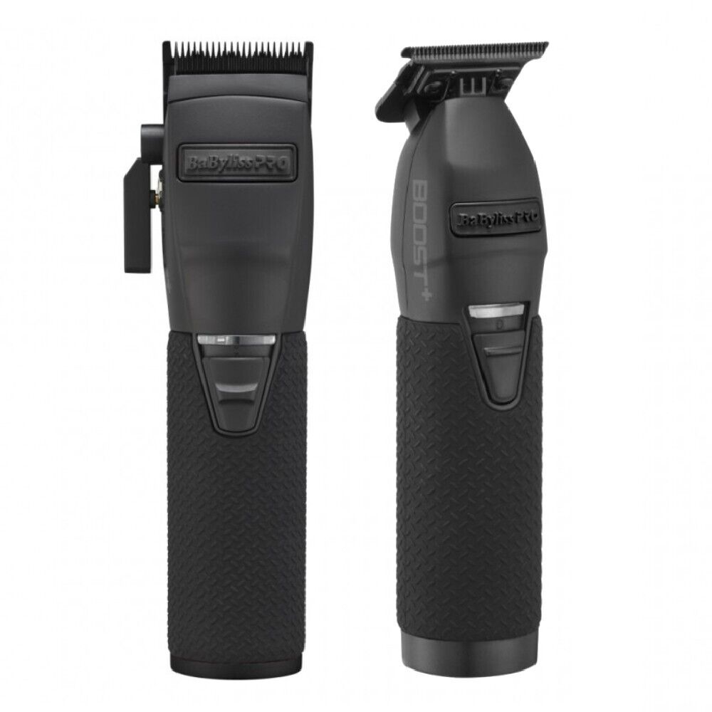 BabylissPro Boost+ Matte Black Clipper Boost+ Matte Black Trimmer Co