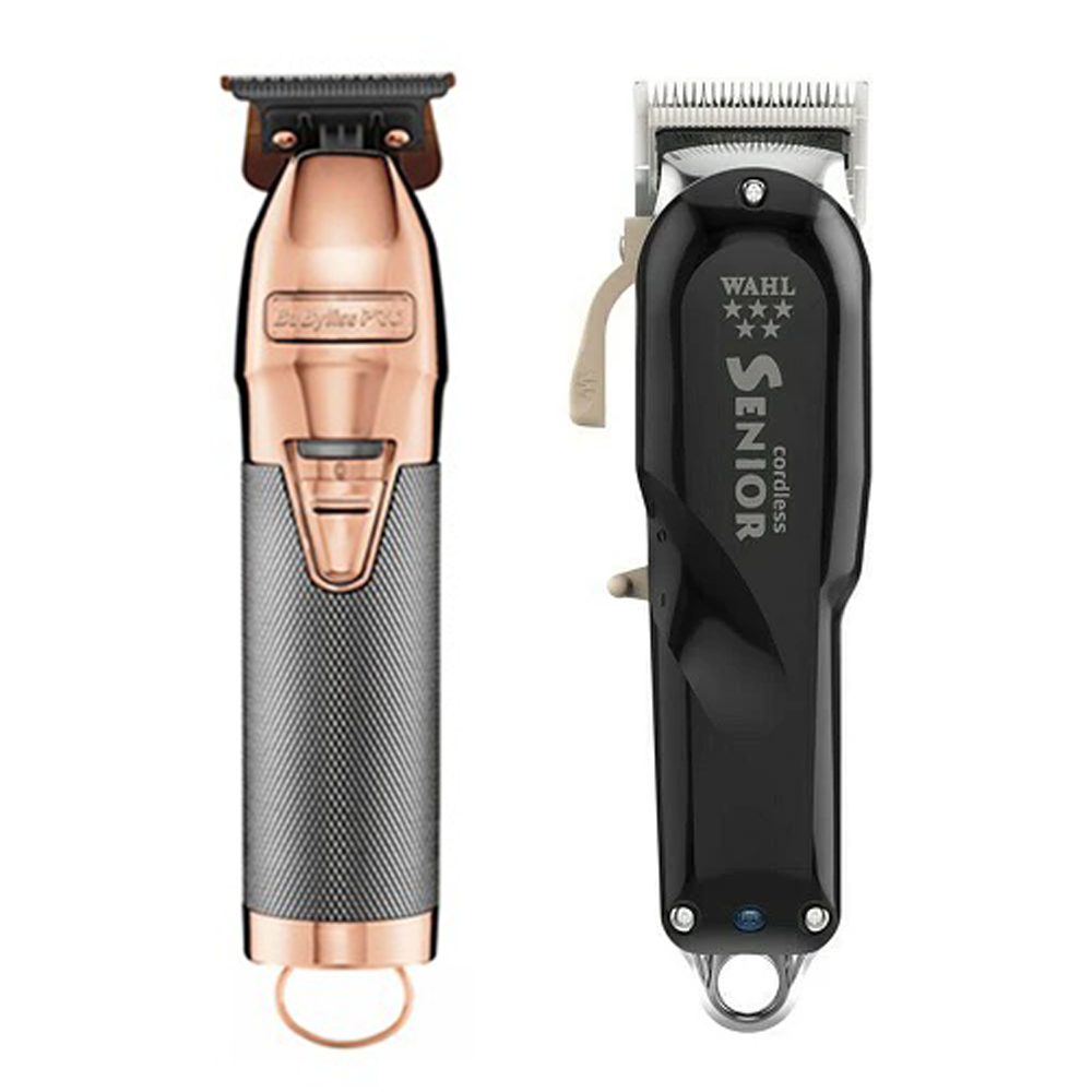 Babyliss Trimmer + Wahl Clipper Combo - WAHL Professional 5 Star Cordl