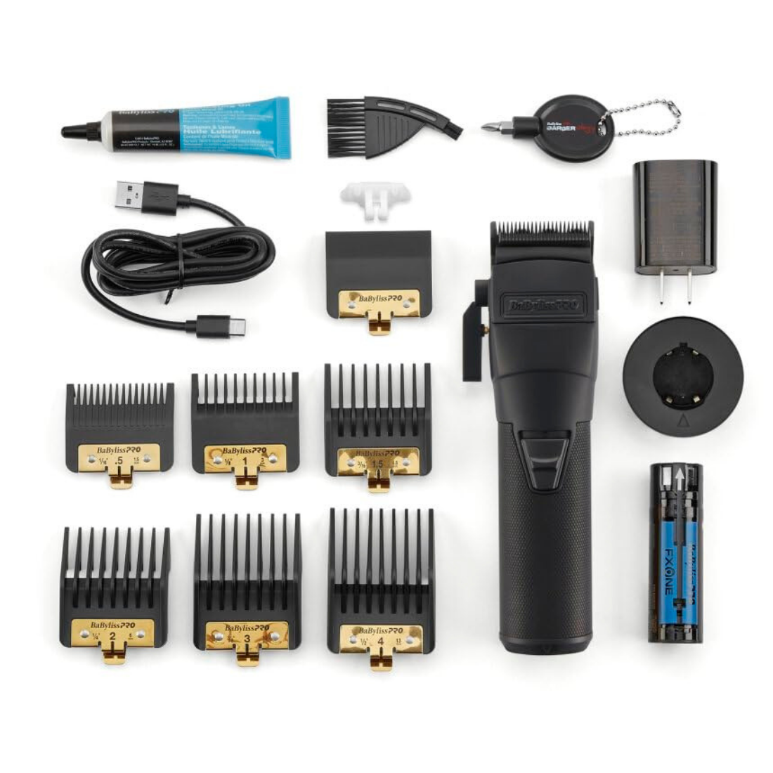 BaBylissPRO Fxone Black FX cordless Clipper