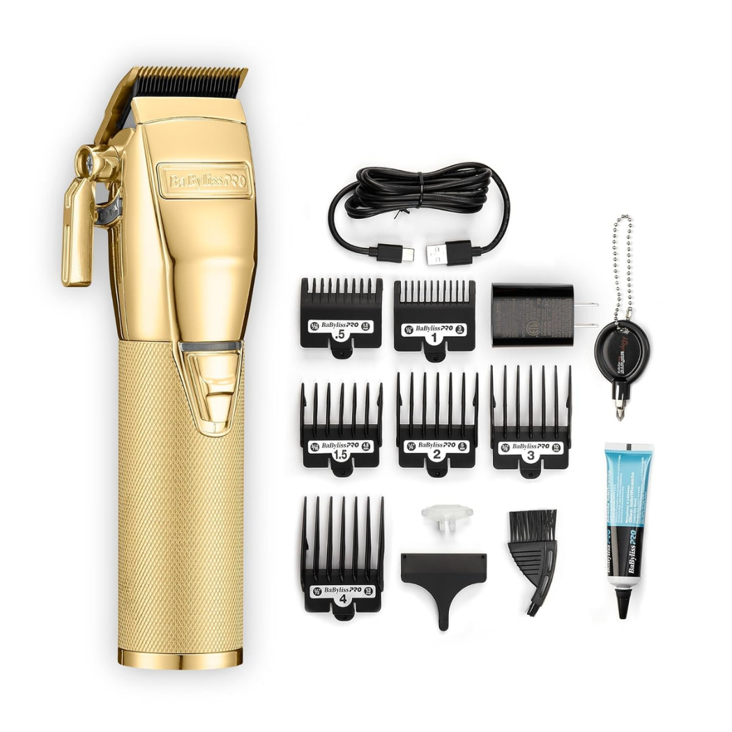 BaBylissPRO GoldFX+ Lithium Cordless Clipper [NEW UPGRADE]