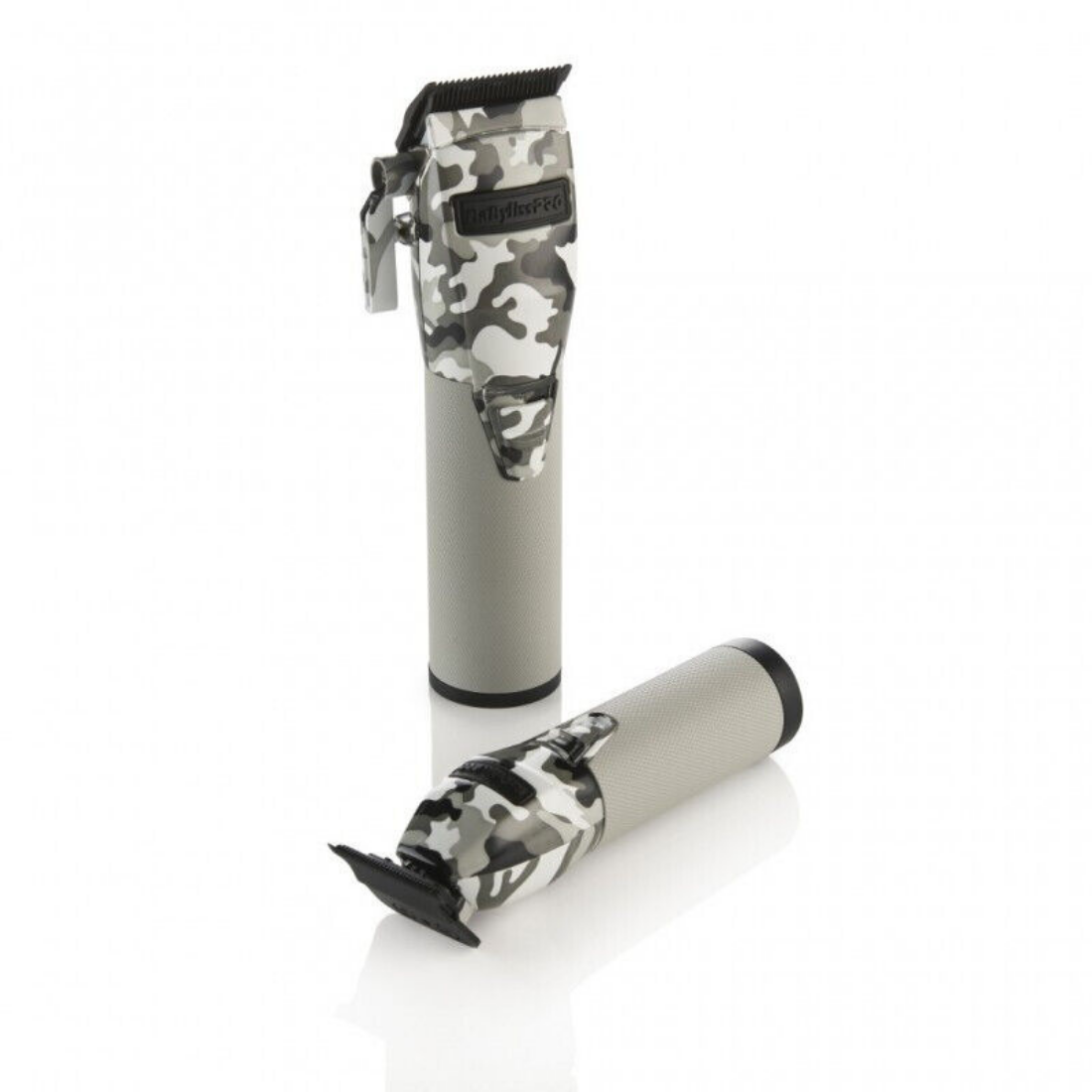 BabylissPRO Silver Camo Clipper/Trimmer Combo