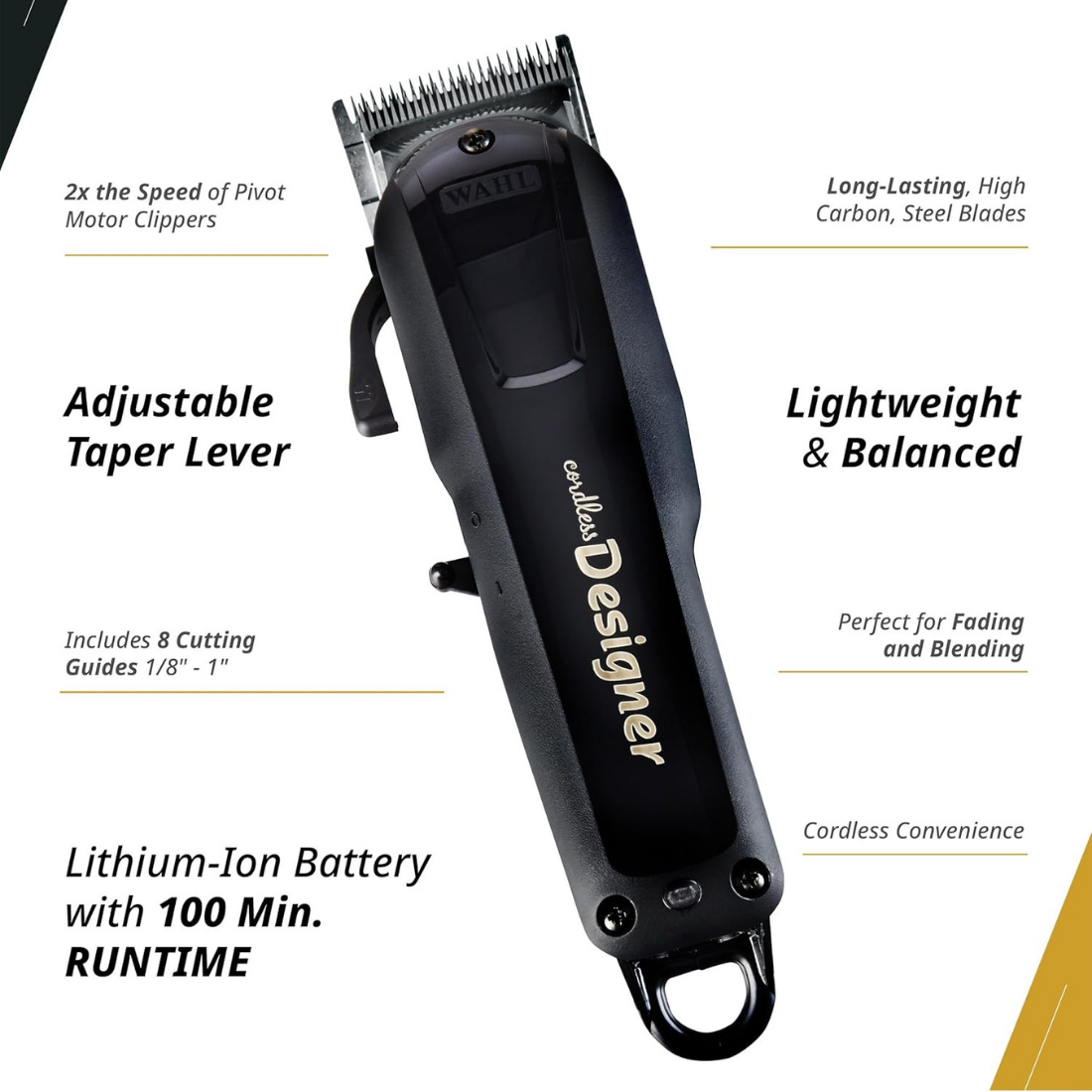 Wahl Cordless Designer Clipper