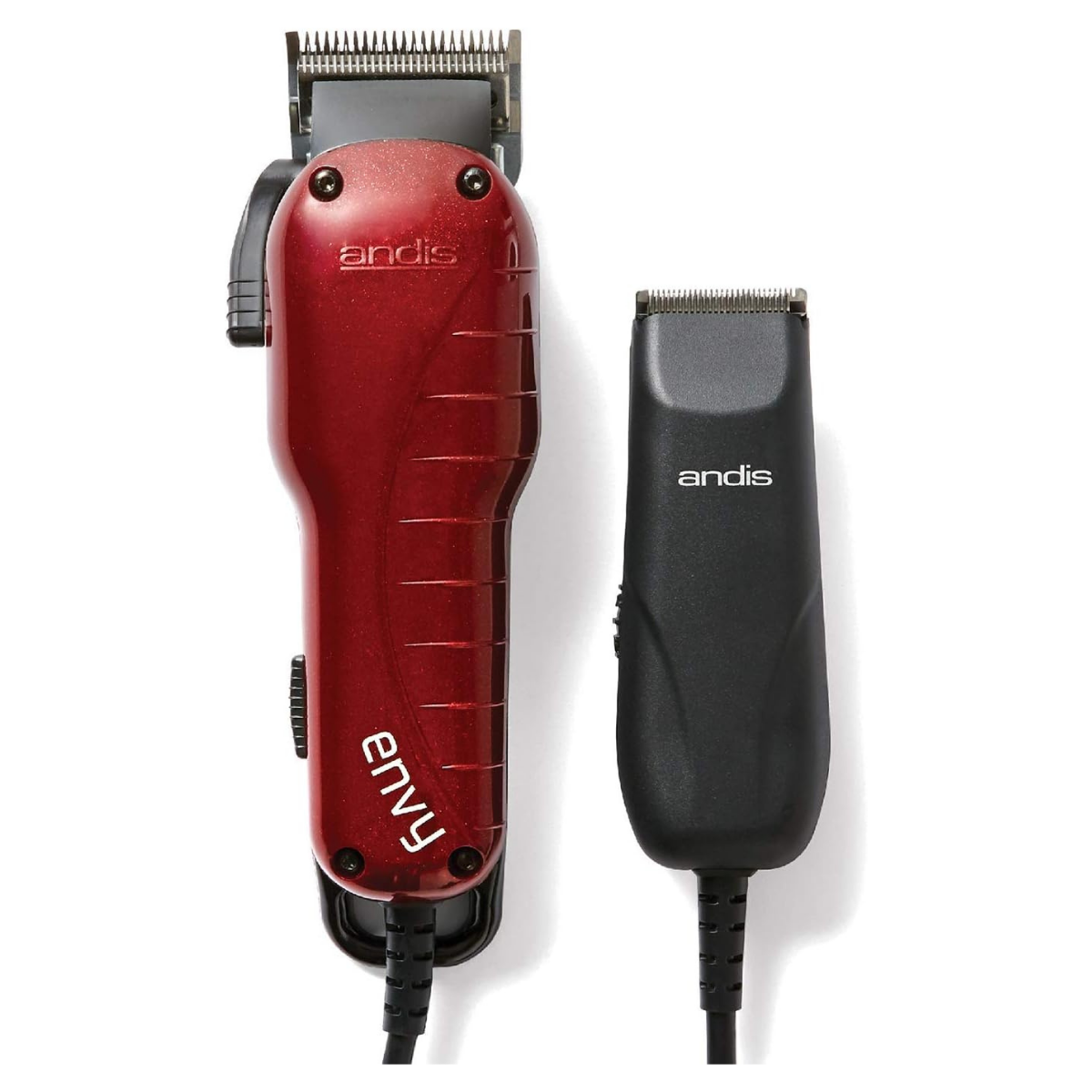 Andis Envy Adjustable Blade Clipper & CTX Trimmer Combo Set w/ Guides NEW