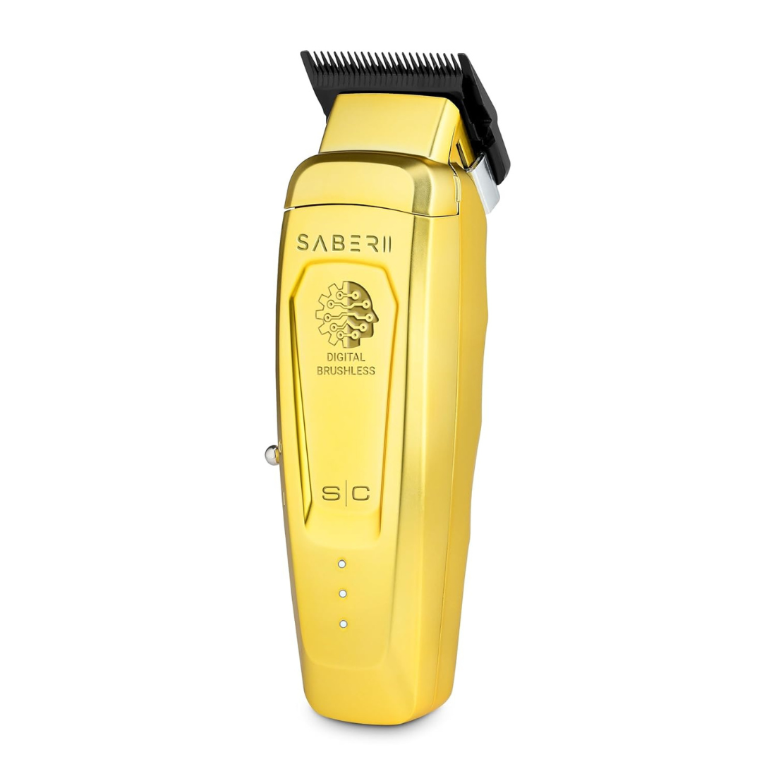 Saber 2 Professional Clipper - Cordless High-Torque Brushless Motor Hair Clipper (Gold)