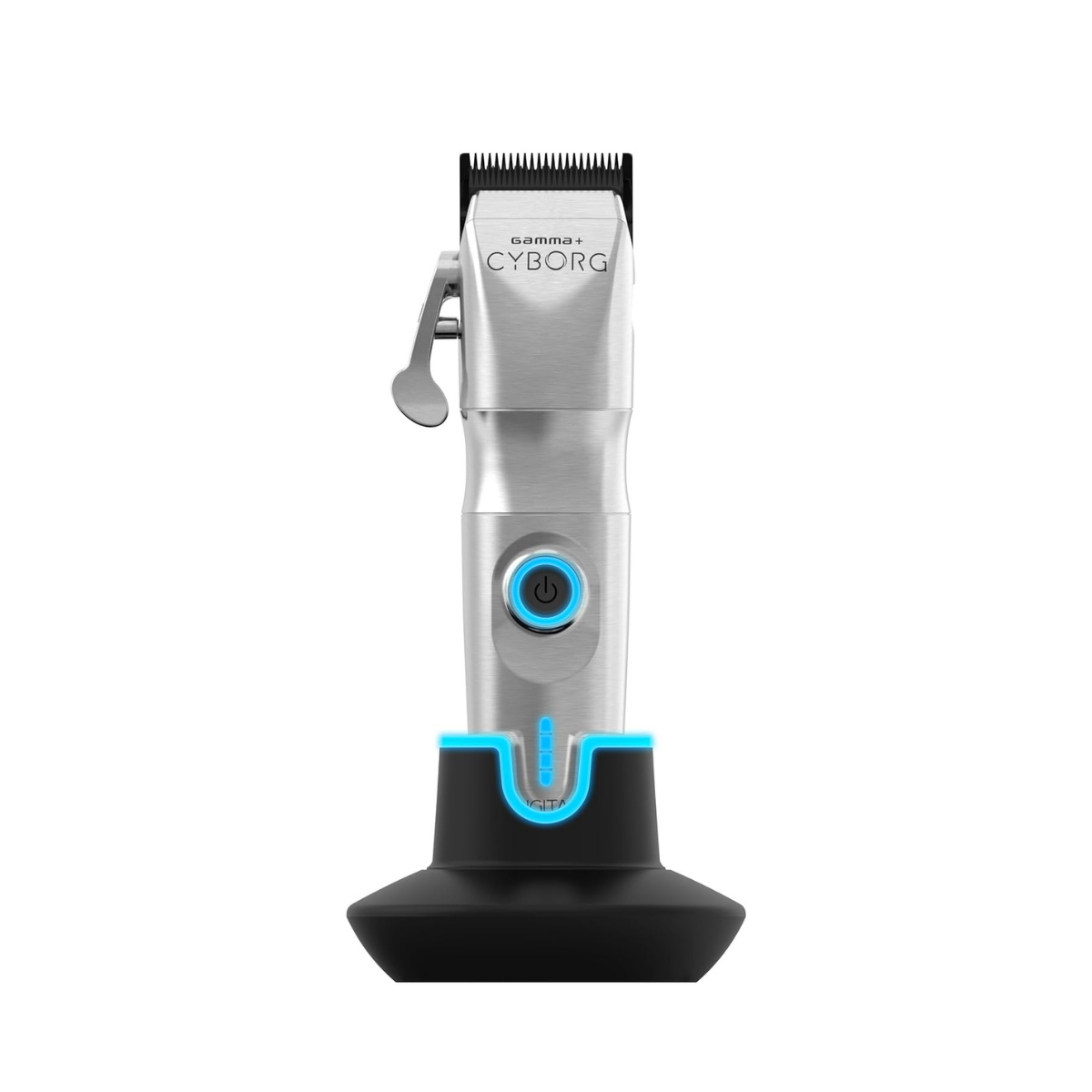 Gamma+ Cyborg Professional Metal Hair Clipper with Digital Motor