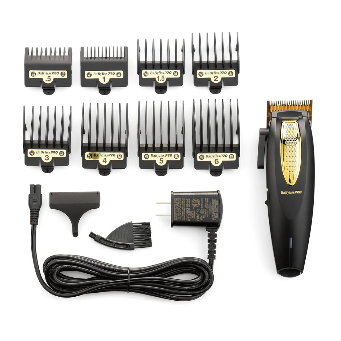 BaByliss PRO FX673N LithiumFX+ Cordless Lithium Ergonomic Black & Gold 2024 Clipper