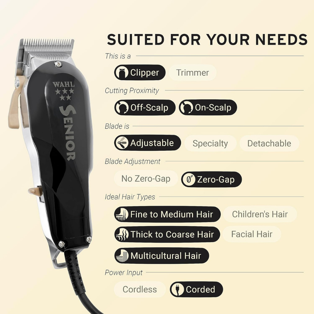 WAHL Professional 5 star Senior Clipper