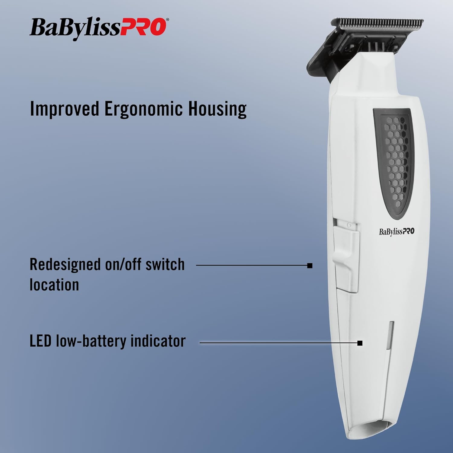 BaBylissPRO LithiumFX+ Limited Edition Grey Trimmer #FX773NGY