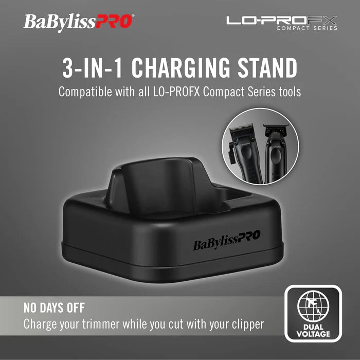 BaBylissPRO LO-PROFX High Performance Compact Clipper & Trimmer Set