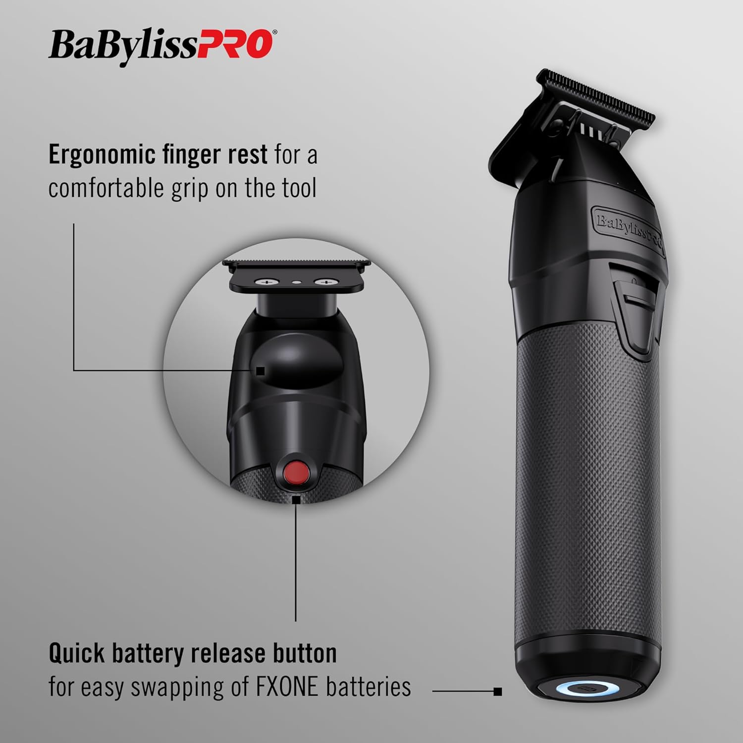 BABYLISSPRO FXONE BLACKFX TRIMMER #FX799MB