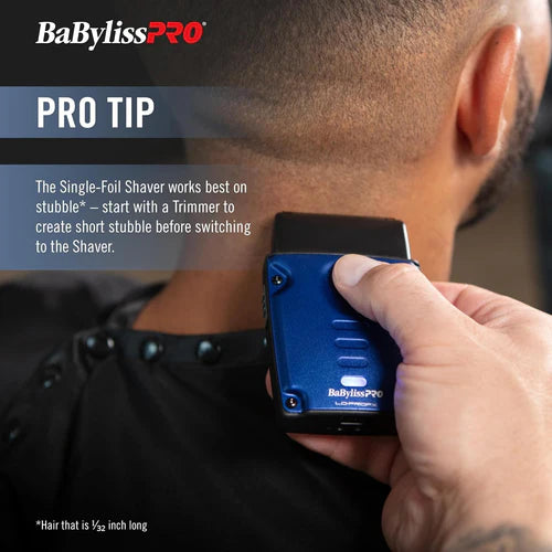 BaBylissPRO LO-PROFX Compact Series Single-Foil Shaver