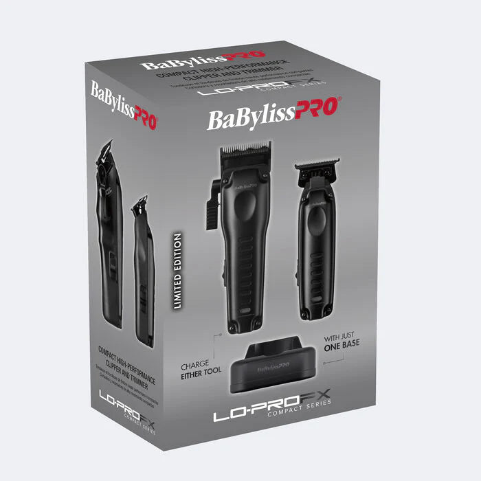 BaBylissPRO LO-PROFX High Performance Compact Clipper & Trimmer Set