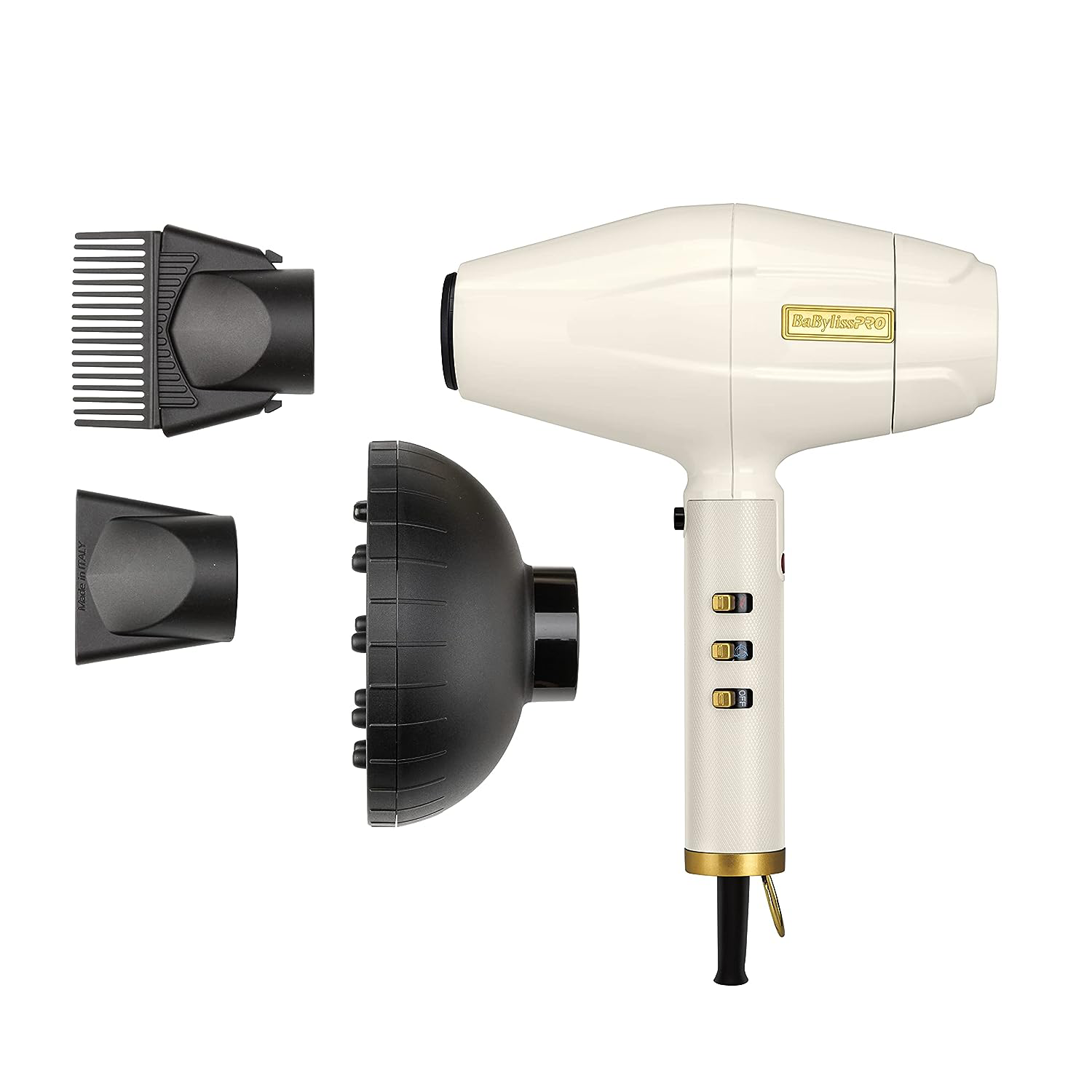 BaBylissPRO WhiteFX Professional Turbo Hair Dryer