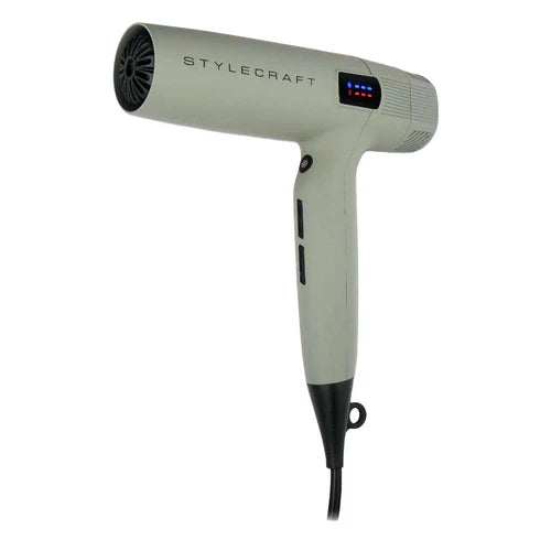 StyleCraft Sage Professional Hair Dryer w/ Digital Brushless Motor