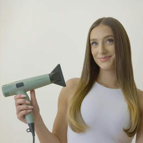 StyleCraft Sage Professional Hair Dryer w/ Digital Brushless Motor