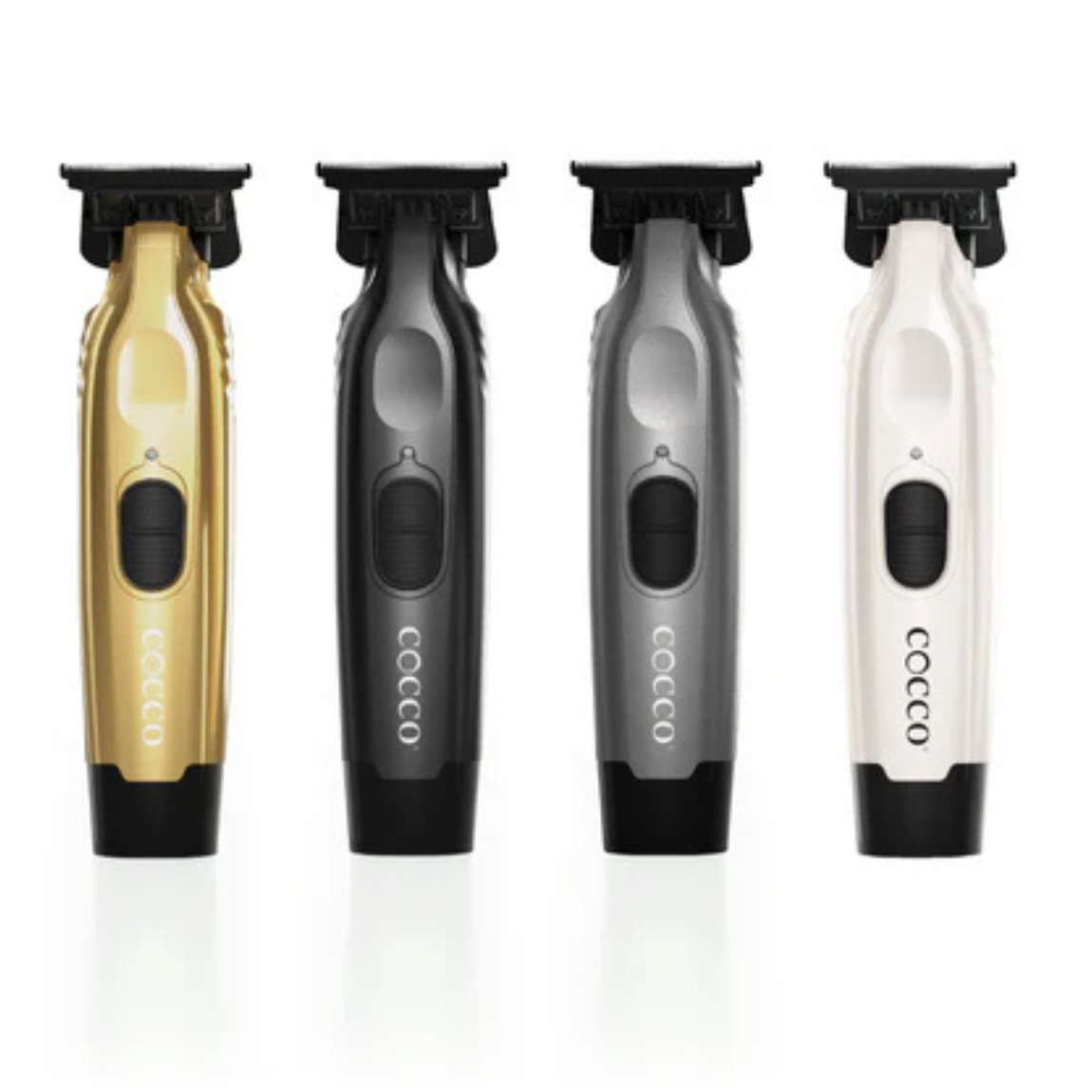 Cocco Veloce Pro Cordless Trimmer w/ Digital Gap Ambassador DLC Blade + Black Charging Stand