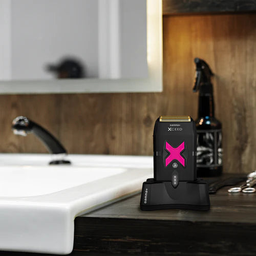 Gamma+ XCEED Professional IN2 Vector Motor Cordless Double Foil Shaver