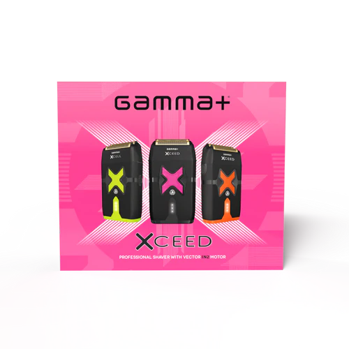 Gamma+ XCEED Professional IN2 Vector Motor Cordless Double Foil Shaver