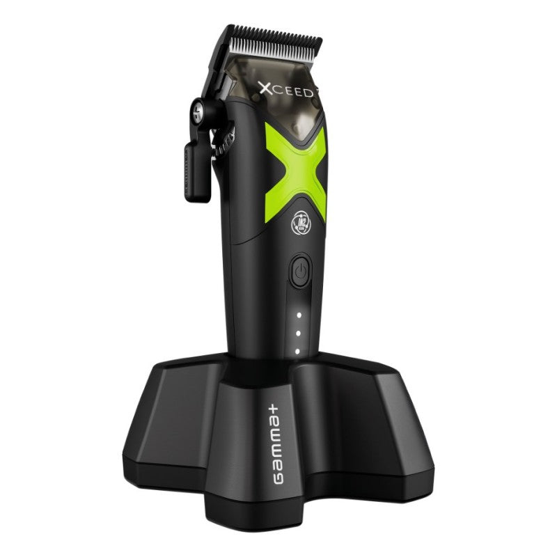 Gamma+ XCEED IN2 Vector Motor Cordless Clipper + Trimmer + Double Foil