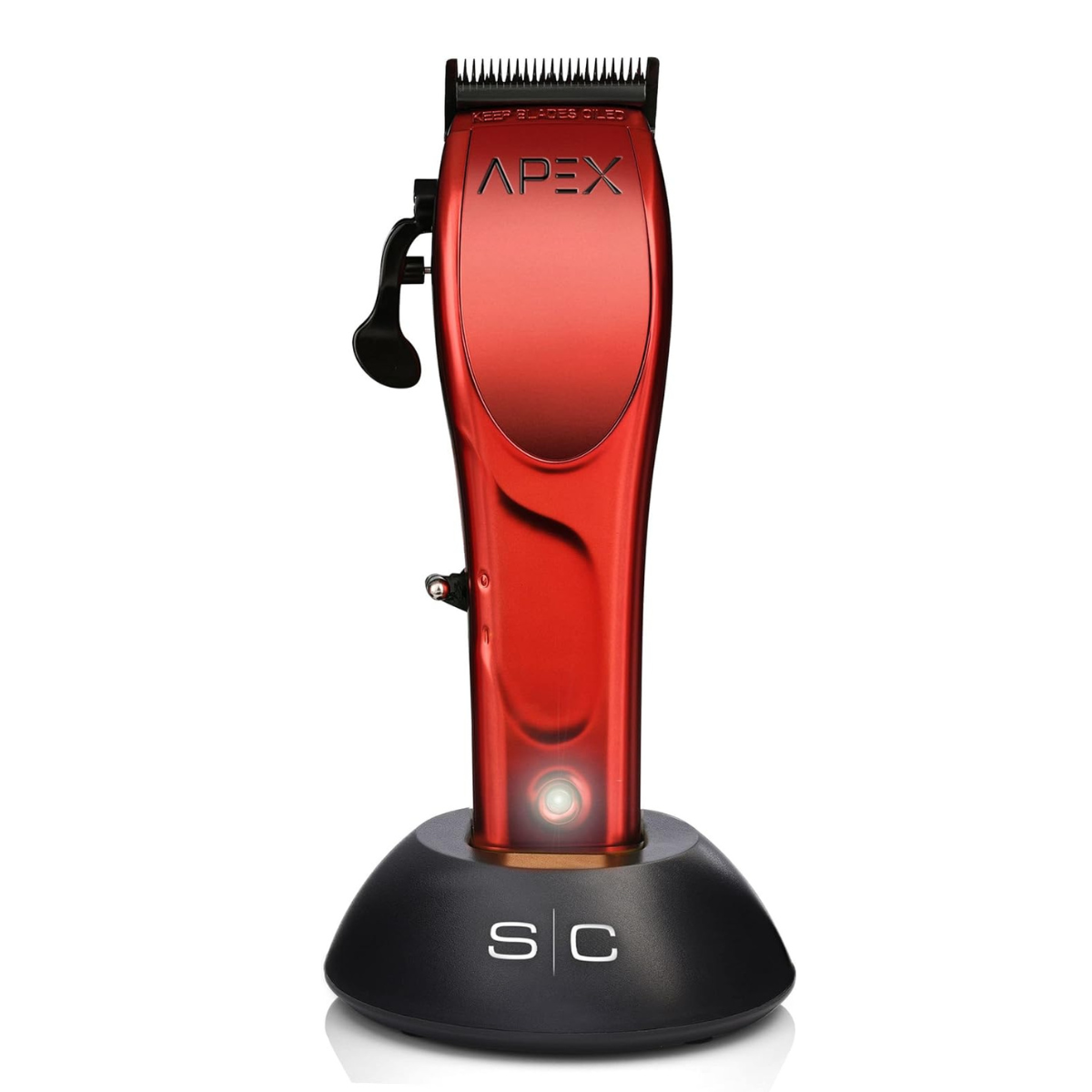 StyleCraft Apex Red Professional Metal Hair Clipper With Japanese Rota